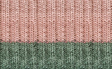 Soft knitted pink and grey background