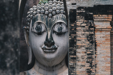 Fototapeta na wymiar statue of buddha in thailand