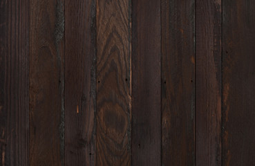 Burnt wooden boards texture for background.