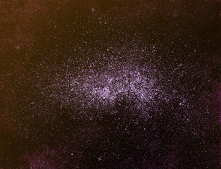 Night sky with stars as background