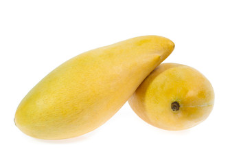 Mango isolated on white