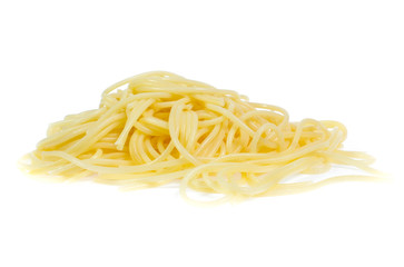 Spaghetti noodles  isolated background