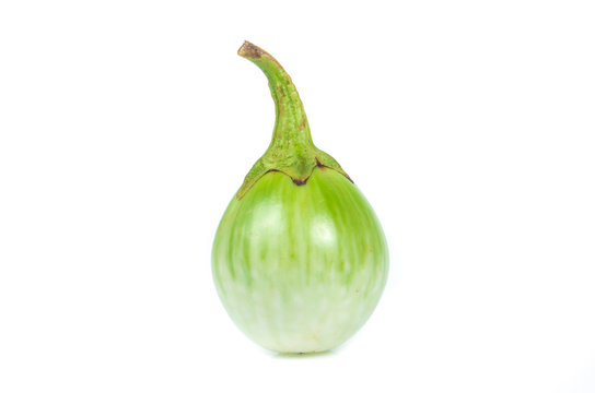 eggplant isolated on white