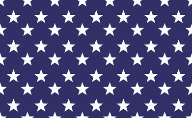 Seamless star pattern background. Repeat vector star american flag wllpaper
