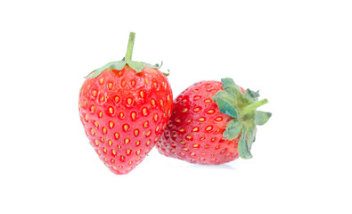 strawberry isolated on white