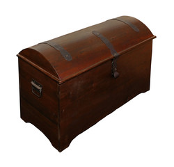Vintage wooden chest