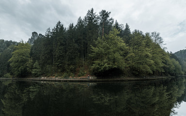 Wanderung zum Amselsee und Amselfall in der Sächsische Schweiz