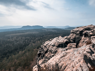 Wanderung zum Gohrisch Sächsische Schweiz