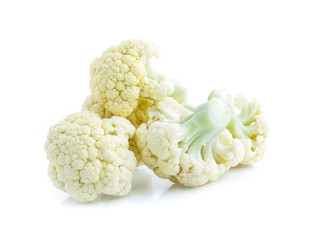 Cauliflower isolated on white background