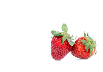 strawberry  Isolated on a white background