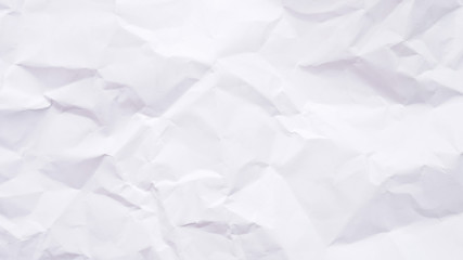 crumpled white paper background