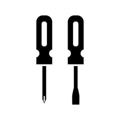 Screwdriver icon vector