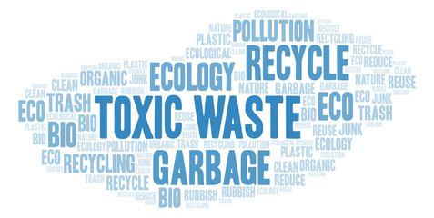 Toxic Waste word cloud.