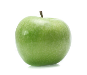 Green apple isolated on white background