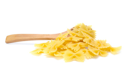 Pasta isolated on white background
