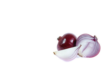 copy spacered grapes isolated on white background