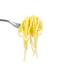 Spaghetti noodles  isolated background