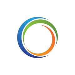 circle logo vector