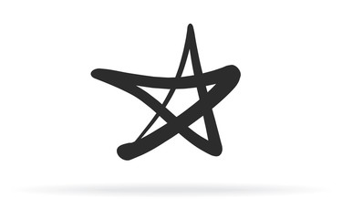 popular hand drawing star decor