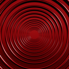 Elegant metal background with pedestal, podium and studio. 3d illustration, 3d rendering.