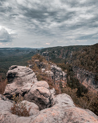 Wanderung durch die Sächsische Schweiz