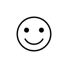 Fototapeta premium uśmiech i głupi ikona wektor logo szablon eps10