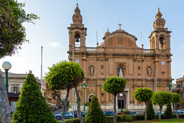 Obraz premium The Parish church of Saint Joseph in Msida, Malta