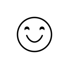 Obraz premium smile and stupid icon vector logo template EPS10