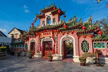 Main gate of Fujian Assembly Hall in Hoi An