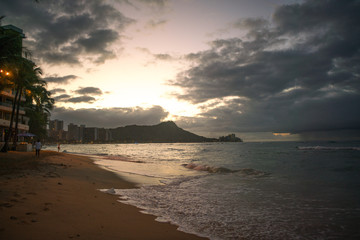 Waikiki Beach Sunrise
