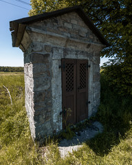 Kleine Kapelle auf dem hohen Schneeberg Böhmische Schweiz