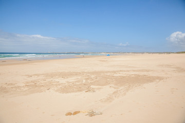 Fototapeta na wymiar The beach of Cape St Francis
