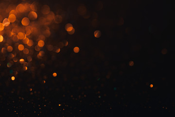 Golden glittering star Background