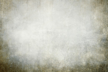 Distressed canvas painting background or texture