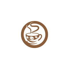 Coffee cup Logo Template