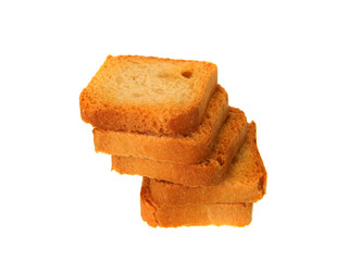 bread isolated on white background