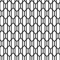 Naklejka premium Vector seamless geometric pattern with polygons. Simple design for wrapping, wallpaper, textile