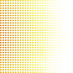 Fototapeta premium Orange Random Dots Background, Creative Design Templates