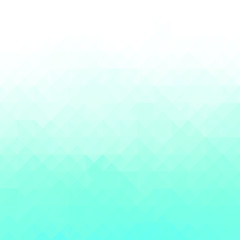 Blue Polygonal Mosaic Background, Creative Design Templates