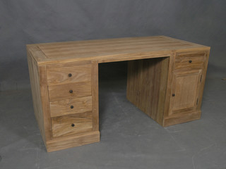 Classy Modern Luxury Wooden Table for Home Interiors Furniture in Isolated Background