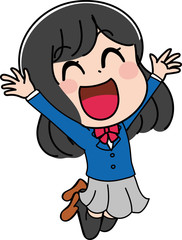イラスト素材 かわいい 女性 全身 表情 キラキラ Wall Mural はしもとあやね えな屋 イラスト素材 かわいい 女性 全身 表情 キラキラ Wall Mural はしもとあやね えな屋