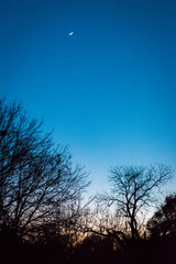 sunset, Round Rock, Texas, public park 