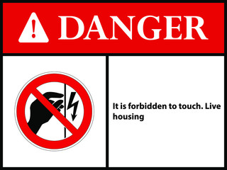 Do not turn on. sign. Vector illustration.  EPS 10