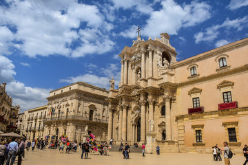 Fototapeta premium sycylia syrakuzy pałac