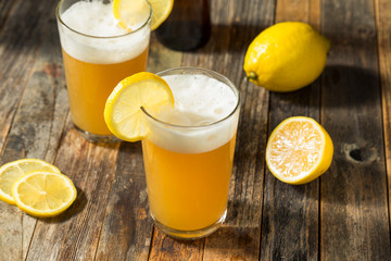 Refreshing Lemon Beer Shandy