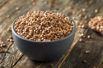 Dry Organic Roasted Buckwheat