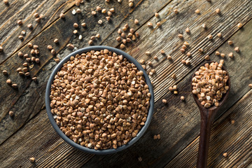 Dry Organic Roasted Buckwheat