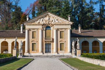 Fototapeta na wymiar Villa di Maser (Barbaro) - Andrea Palladio architect