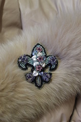 It is fashionable to wear brooches on clothes, on bags - everywhere