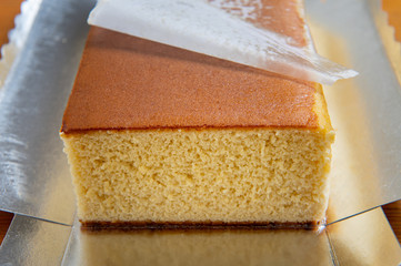  japanese sweets, castella cake,  (Japanese sponge cake)